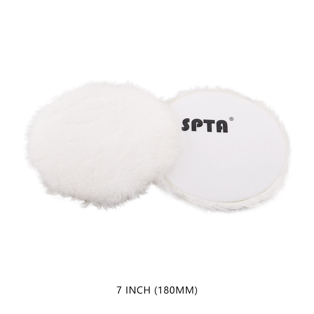 SPTA Wool Polishing Pads – Versatile Buffing Pads for Ultimate Shine