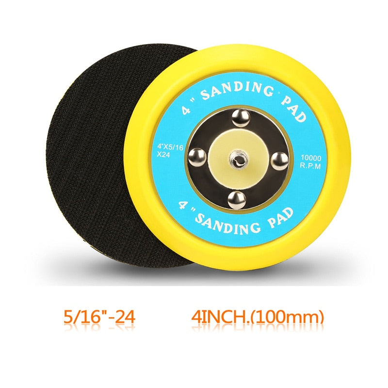 SPTA Backing Plate Pad - Choose the Perfect Size for Your Air Sander or Car Polisher