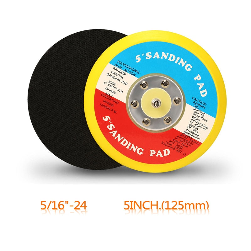 SPTA Backing Plate Pad - Choose the Perfect Size for Your Air Sander or Car Polisher