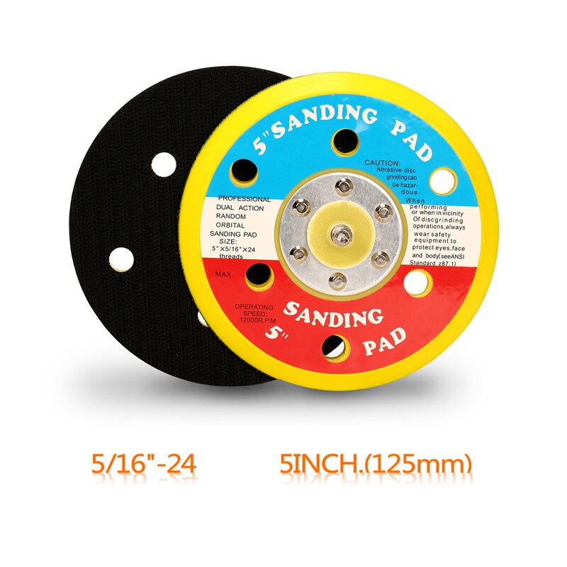 SPTA Backing Plate Pad - Choose the Perfect Size for Your Air Sander or Car Polisher