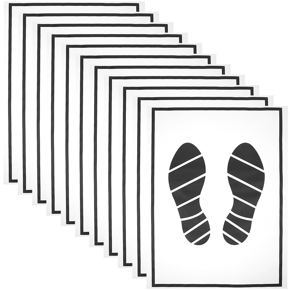 100 Pcs Disposable Auto Floor Protection Mat - Portable Paper Floor Mats for Car