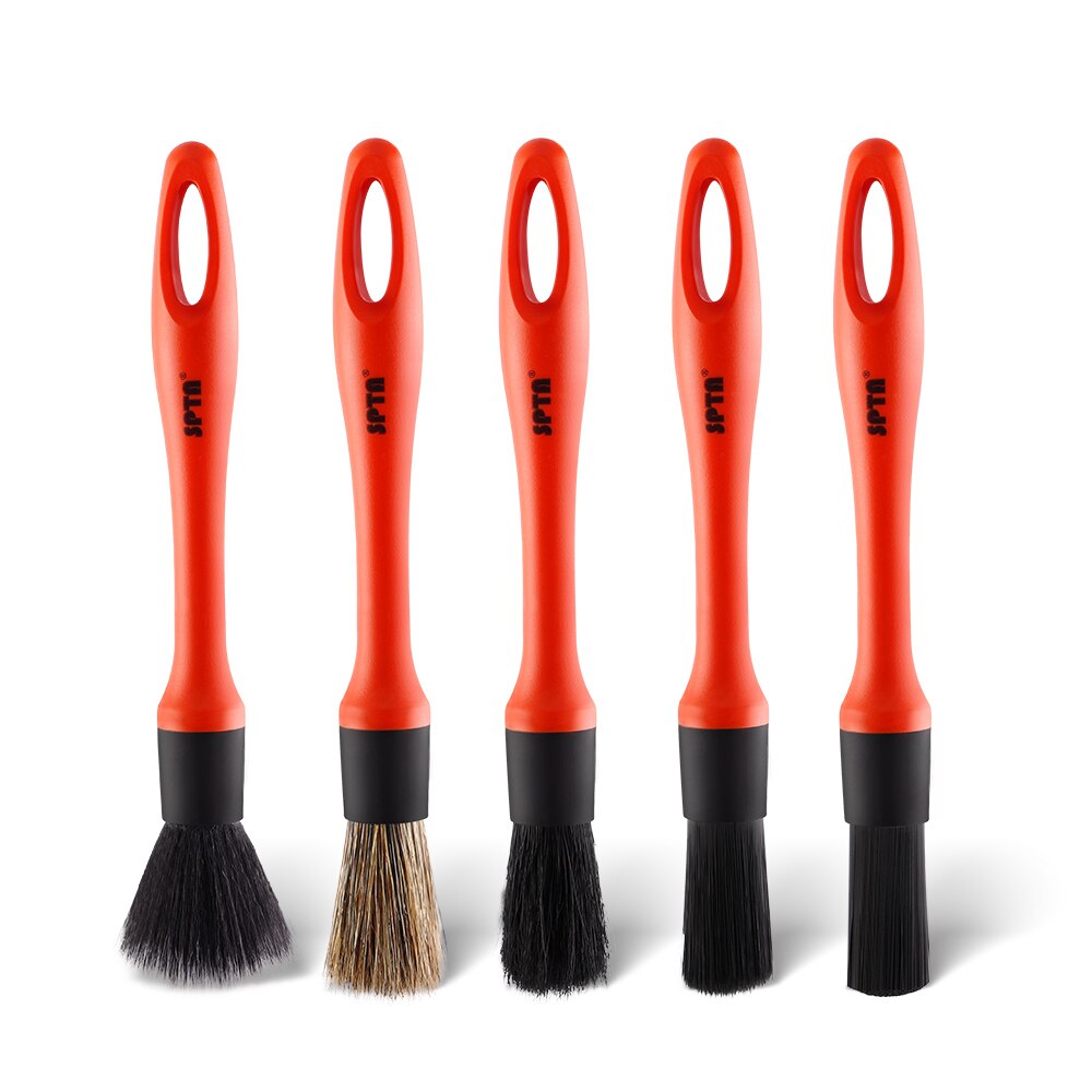 SPTA Car Detailing Brush Set – Ultimate Cleaning Tools for Pristine Vehicles