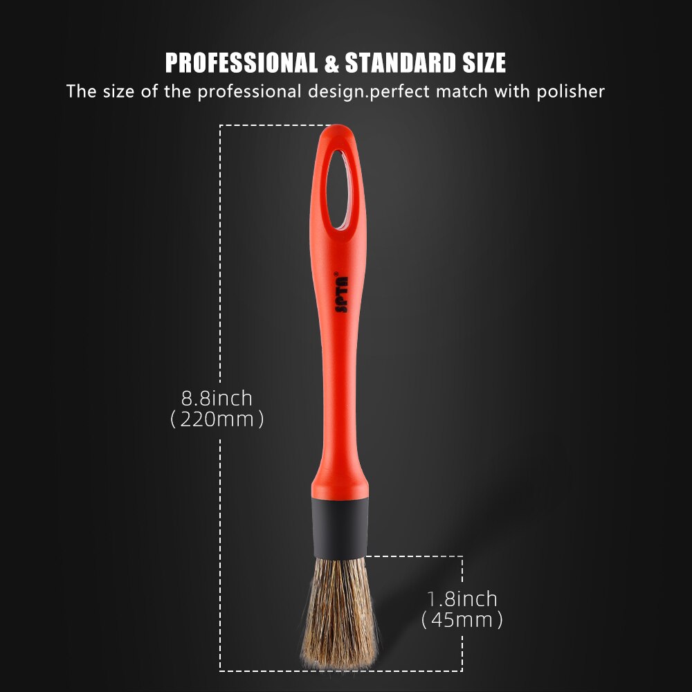 SPTA Car Detailing Brush Set – Ultimate Cleaning Tools for Pristine Vehicles