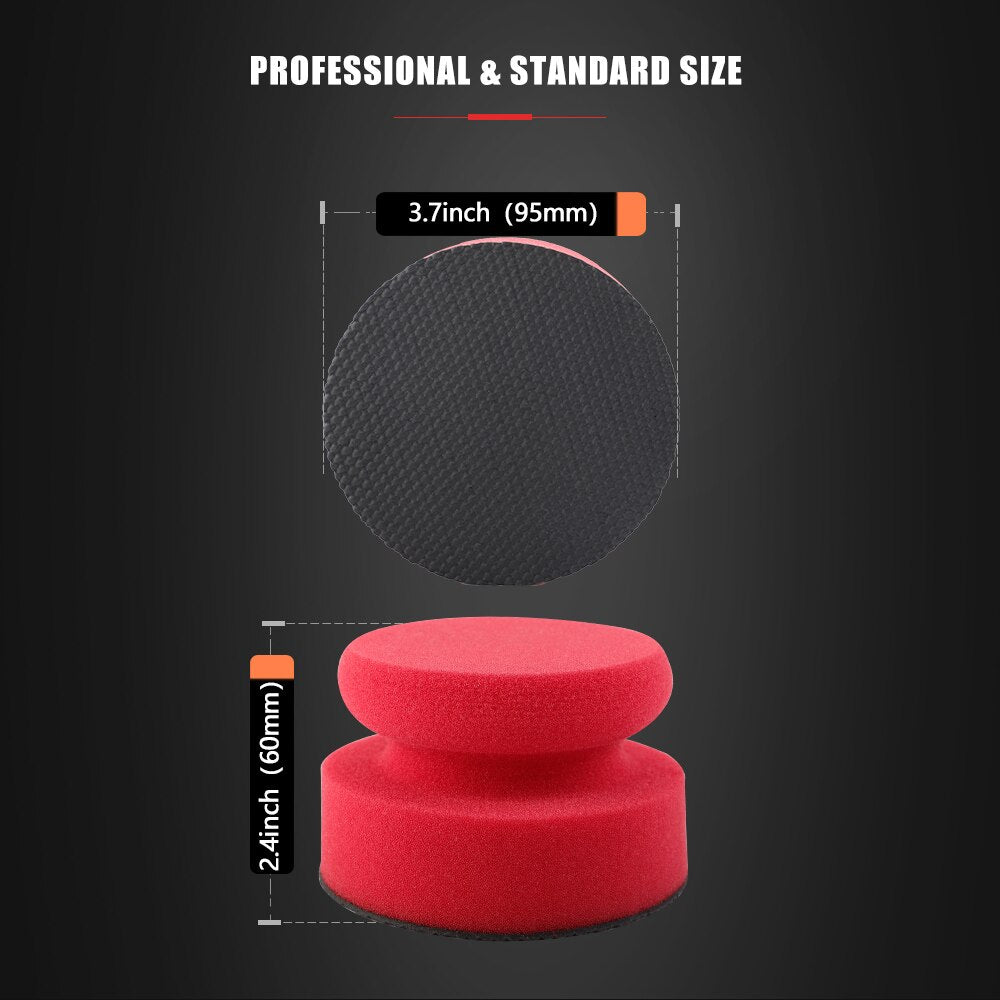 SPTA 3" Magic Clay Sponge Bar - Car Wax & Polish Pad for Efficient Auto Detailing