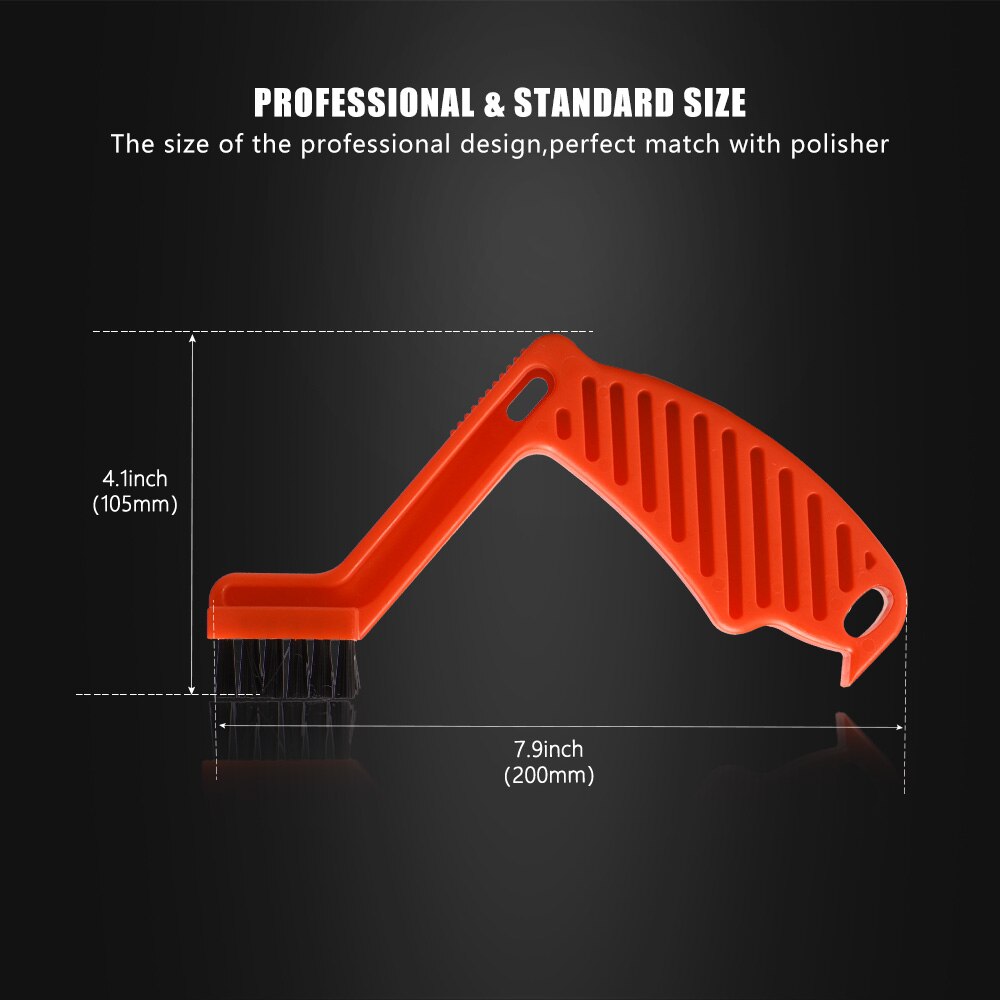 SPTA Car Pad Cleaning Brushes - Auto Polishing Pad Maintenance Tools for Efficient Detailing