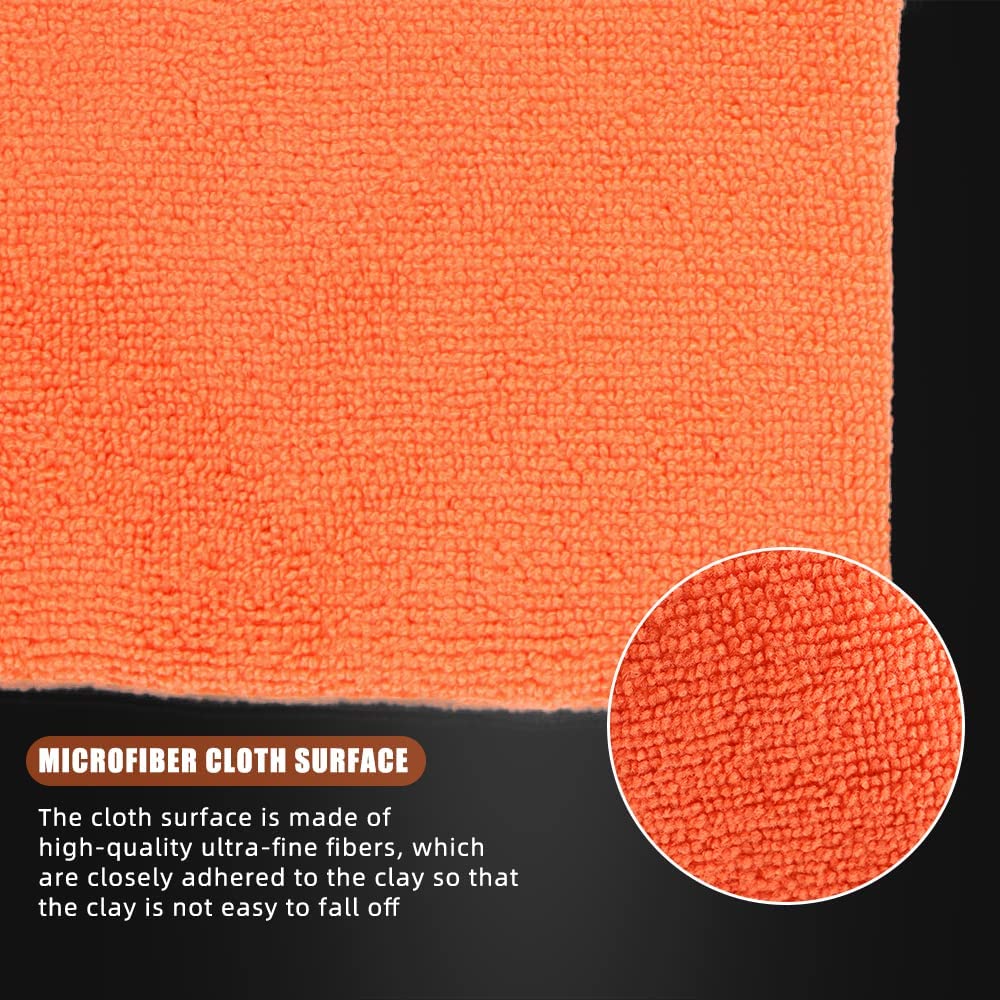 SPTA Fine Grade Clay Mitt - Quick Debris Removal for Car Detailing, Paint, Glass & Wheels