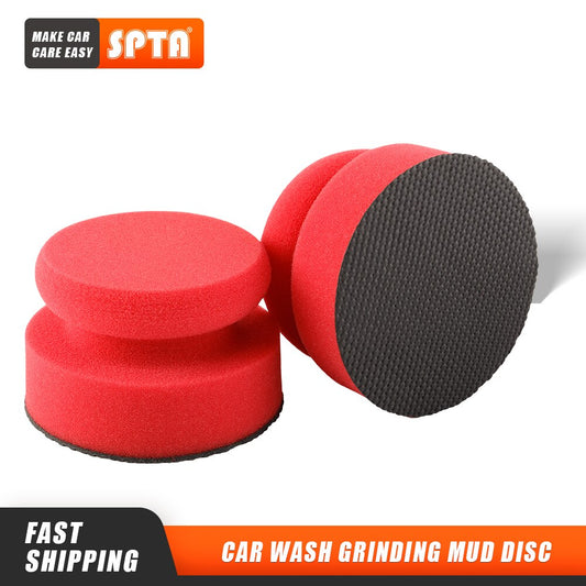 SPTA 3" Magic Clay Sponge Bar - Car Wax & Polish Pad for Efficient Auto Detailing