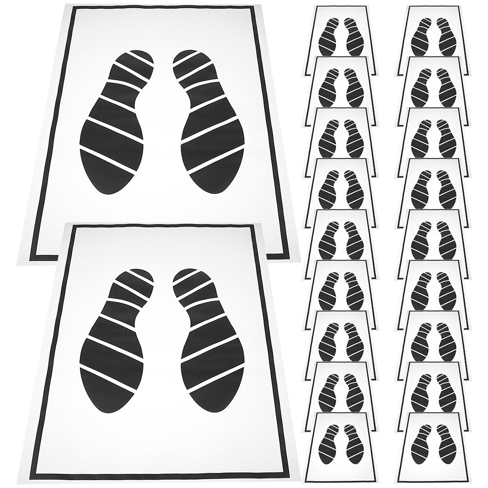 100 Pcs Disposable Auto Floor Protection Mat - Portable Paper Floor Mats for Car