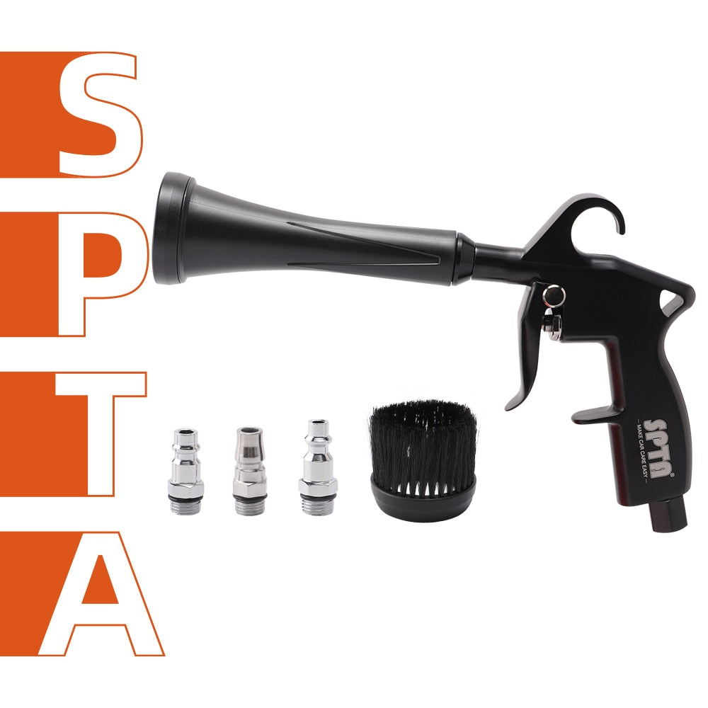 SPTA Air Blow Car Wash Gun - High Pressure Tornado Dust Blowing Gun for Interior Detailing