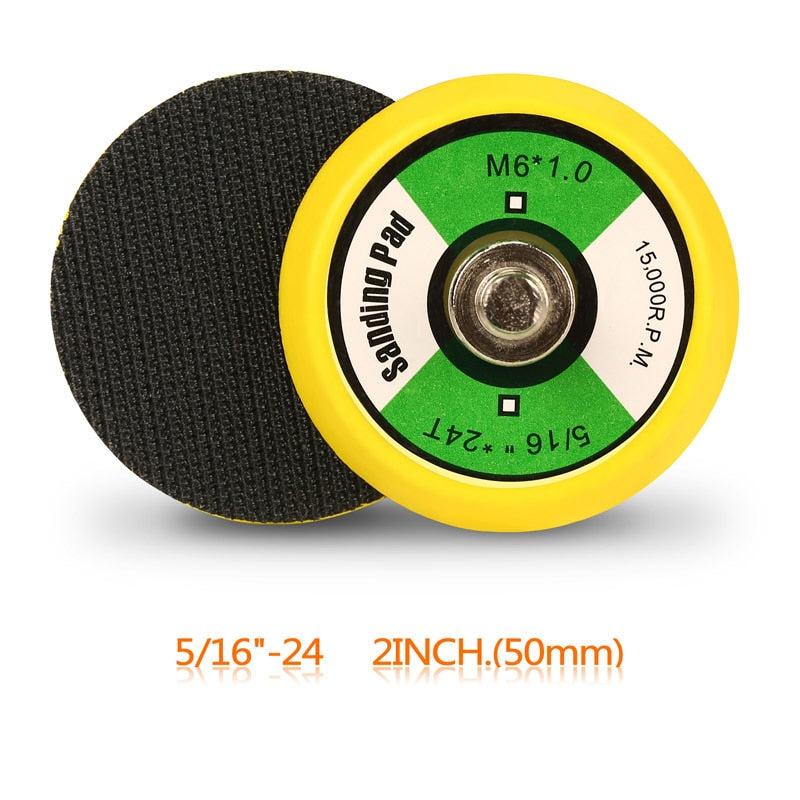 SPTA Backing Plate Pad - Choose the Perfect Size for Your Air Sander or Car Polisher