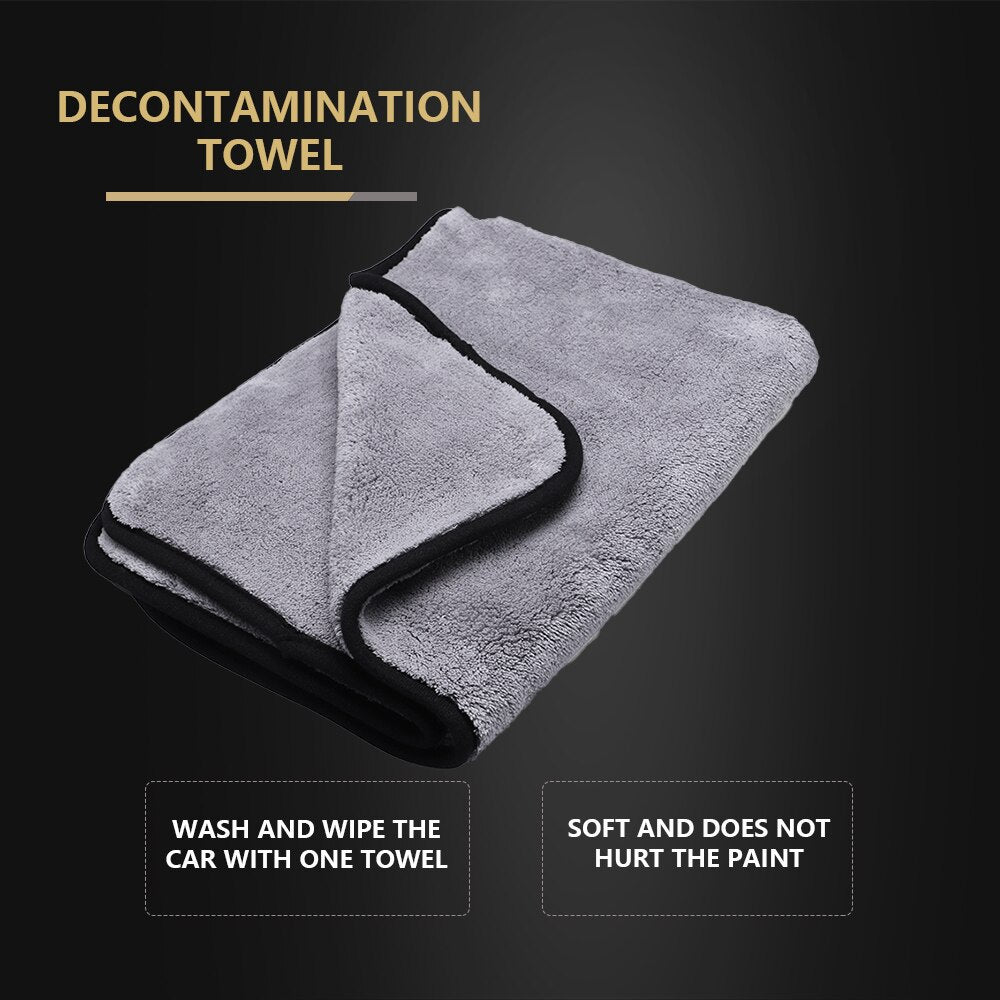 SPTA Extra Soft Microfiber Towel - Car Wash and Interior Cleaning Drying Cloth 40cmx60cm