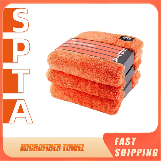 SPTA 1200gsm Microfiber Towels – Superior Cleaning Power for Pristine Vehicles