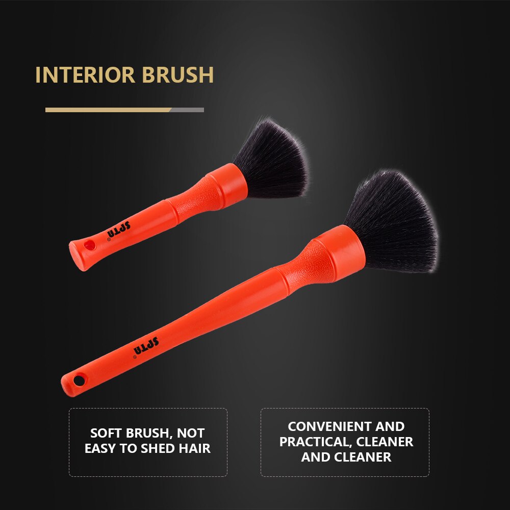 SPTA Car Detailing Brush Set